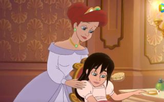 美人鱼2：小公主搞不定头发，艾莉儿帮忙，王子竟也来催了