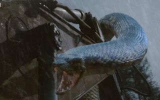 《变异狂蟒2》先导预告，惊恐再袭巨蟒口下绝命逃生