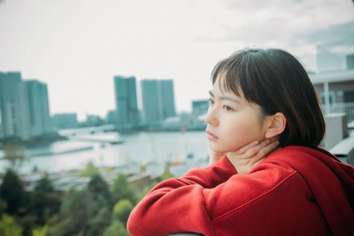 透视画男孩与全景画女孩
