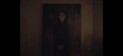 抽象画中的越南少女2