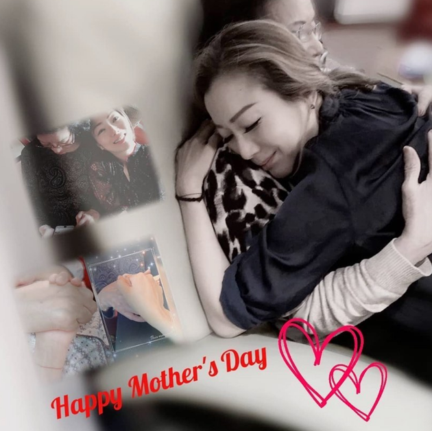 郑秀文表白妈妈 在您的怀抱里享受最大的温暖和母爱