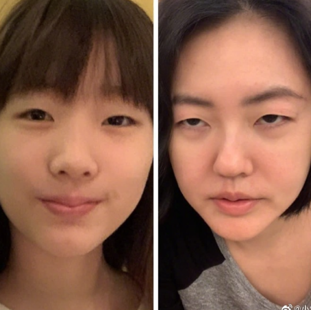 小S晒与女儿对比照