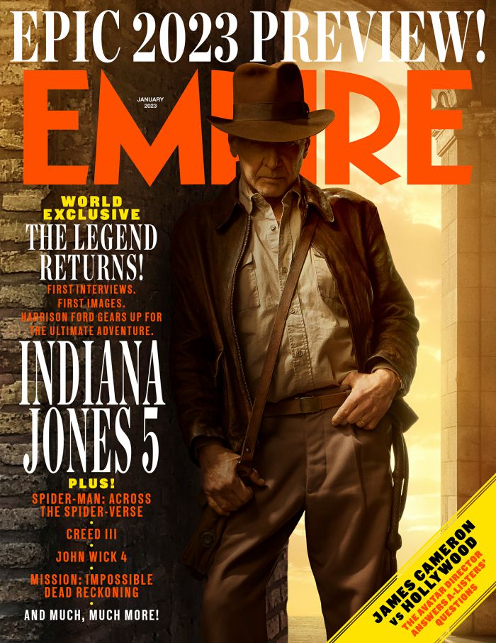 《夺宝奇兵5》发琼斯博士正面照 登上《帝国》杂志封面