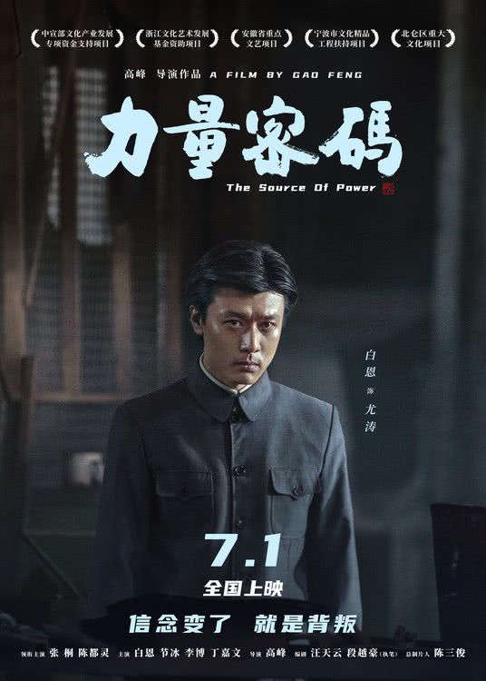 电影《力量密码》发布单人海报 张桐陈都灵携手战斗