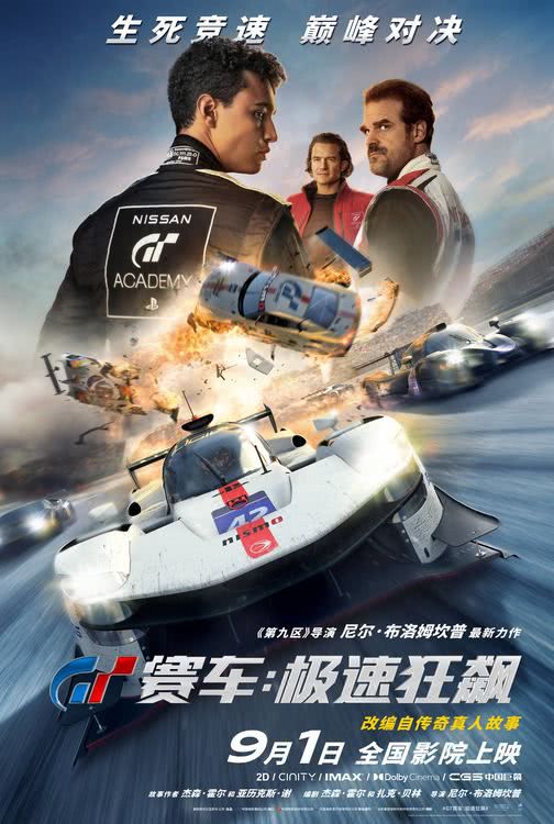 《GT赛车：极速狂飙》全国预售开启 中国独家终极预告及终极海报同步曝光