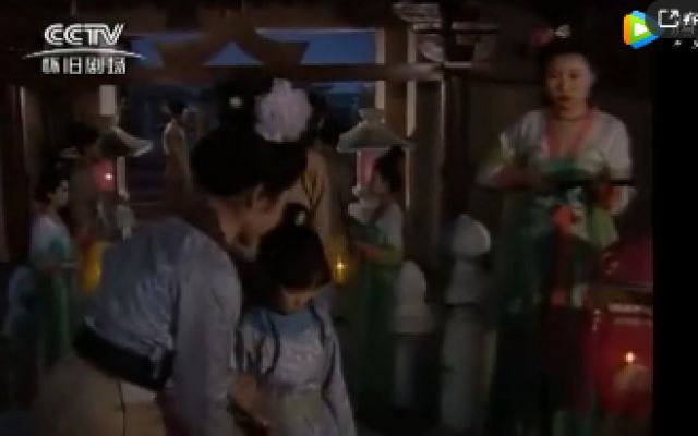 《唐明皇》四岁的杨幂出演咸宜公主，好萌好可爱！